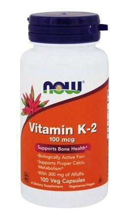 Vitamina K-2 100mcg - Now Menor preço em Vitamina K-2 100mcg - Now