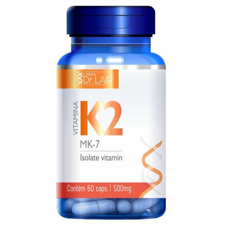 VItamina K2 MK-7 500mg 60 Cápsulas Dr Lair Upnutri Menor preço em VItamina K2 MK-7 500mg 60 Cápsulas Dr Lair Upnutri