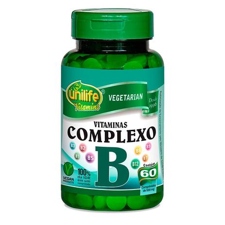 Vitaminas do Complexo B - Unilife Menor preço em Vitaminas do Complexo B - Unilife