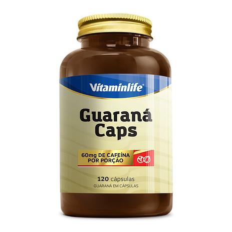 Vitaminlife guarana caps 120 caps Menor preço em Vitaminlife guarana caps 120 caps