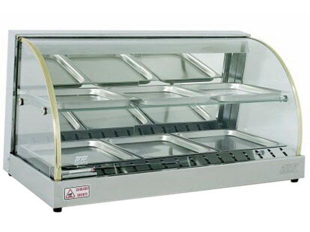 Vitrine Estufa Titã América line AML AML6BD - 2 Portas Inox 6 Bandejas