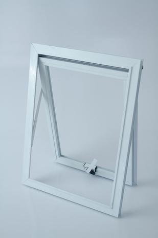 Vitrô Maxim-ar alumínio branco e vidro mini boreal 60x60 - Esquadrias E Vidraçaria Queiros