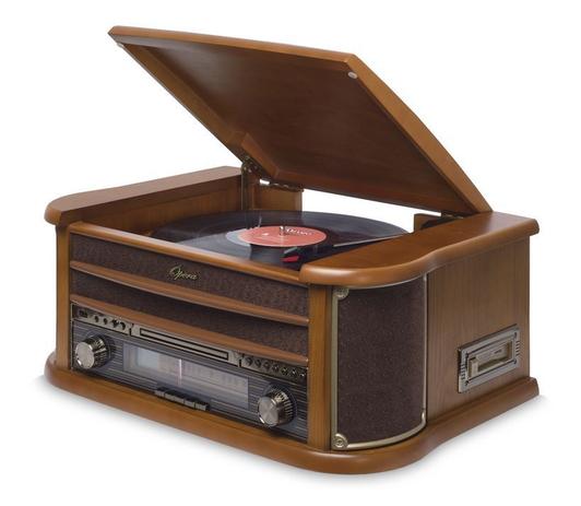 Vitrola Raveo Opera BT com Bluetooth, Toca Discos, CD, FM, Fita K7, AUX, Converte Vinil e K7 em USB - Link do brasil é boa?
