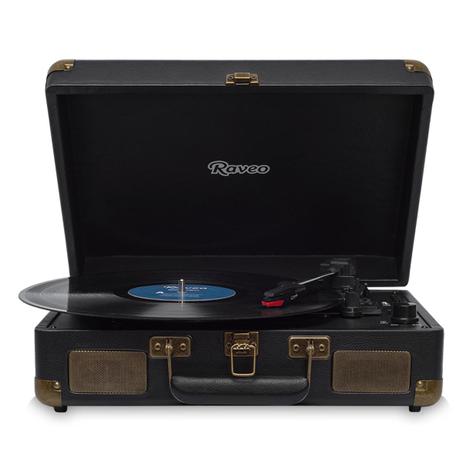 Vitrola Raveo Sonetto com Bluetooth, Toca Discos, CD Player, entrada USB Preto Bivolt Menor preço em Vitrola Raveo Sonetto com Bluetooth, Toca Discos, CD Player, entrada USB Preto Bivolt