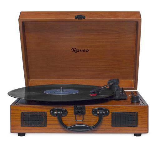 Vitrola Raveo Sonetto Wood Madeira Com Toca-discos, Bluetooth E Usb Reproduz E Grava MP3 Menor preço em Vitrola Raveo Sonetto Wood Madeira Com Toca-discos, Bluetooth E Usb Reproduz E Grava MP3