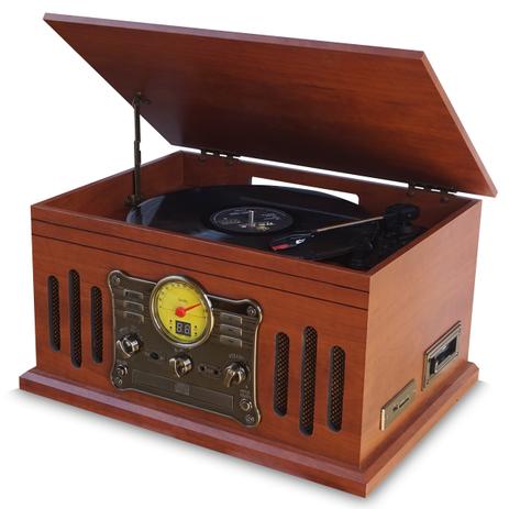 Vitrola Raveo Stadio Toca-Discos, CD Player, Bluetooth, Radio FM, USB, SD, Fita K7 é boa?