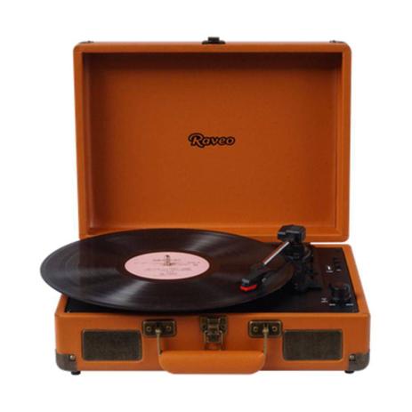 Vitrola Toca-Discos Raveo Bluetooth 10WRMS com Entrada USB Sonetto Caramelo é boa?