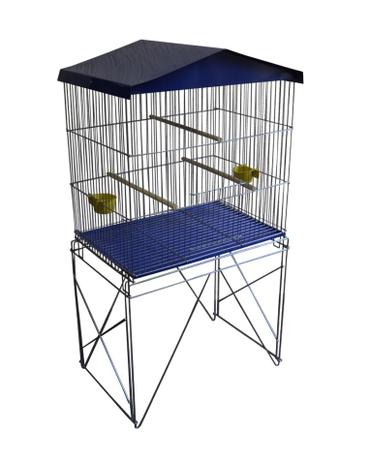 Viveiro Médio Para Calopsita Periquito Canário Agapornis Chapa Cor Azul - Contrera pet é boa?