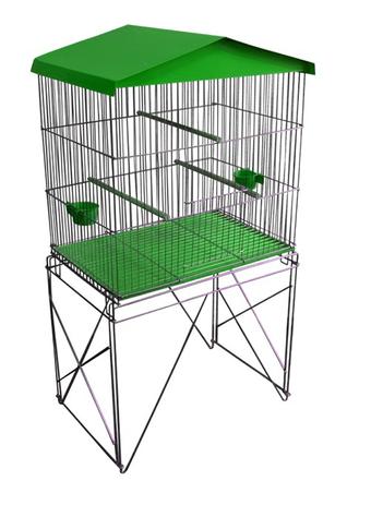 Viveiro Médio Para Calopsita Periquito Canário Agapornis Chapa Cor Verde - Contrerapet é boa?