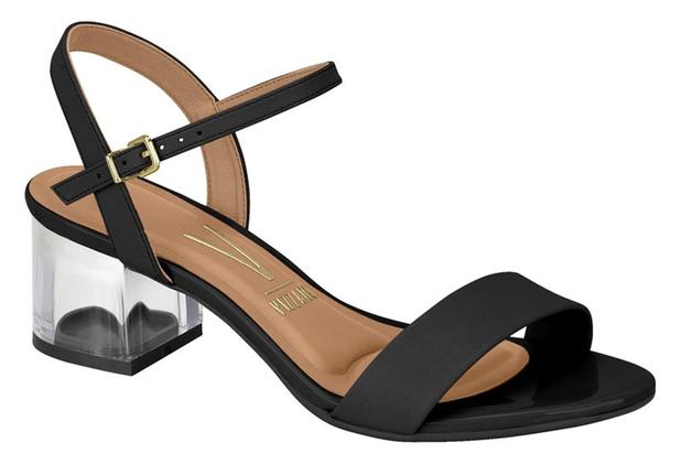 Vizzano salto cristal 6442.100 tam 34 - Sandália Feminina - Magazine Luiza