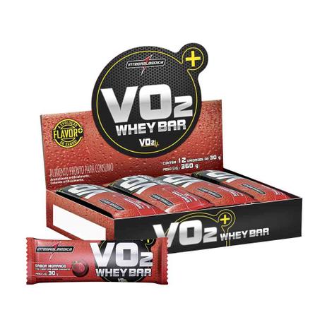 Vo2 protein bar 12 unidades - morango - Integralmedica é boa?