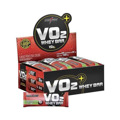 Vo2 protein bar 24 unidades - coco - INTEGRALMEDICA Menor preço em Vo2 protein bar 24 unidades - coco - INTEGRALMEDICA