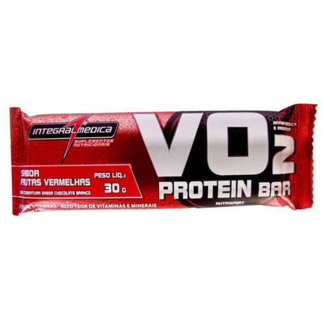 Vo2 slim protein bar 24un 30gr - integralmédica é ruim? Vo2 slim protein bar 24un 30gr - integralmédica é boa?