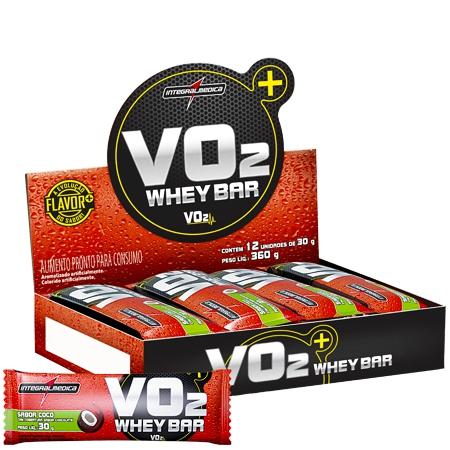 VO2 Whey Bar Barra de Proteína Integramédica Caixa c/ 12 un de 30g - Integralmedica Menor preço em VO2 Whey Bar Barra de Proteína Integramédica Caixa c/ 12 un de 30g - Integralmedica