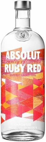 Vodka Absolut Ruby Red 1 Litro Menor preço em Vodka Absolut Ruby Red 1 Litro