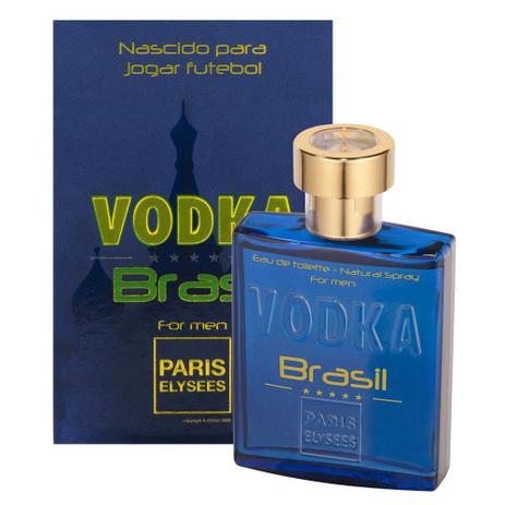 Vodka Brasil Blue Paris Elysees 100ml - Paris elyses Menor preço em Vodka Brasil Blue Paris Elysees 100ml - Paris elyses