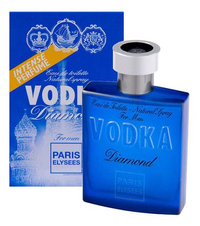 Vodka Diamond 100 Ml Masc. - Paris Elysees Menor preço em Vodka Diamond 100 Ml Masc. - Paris Elysees