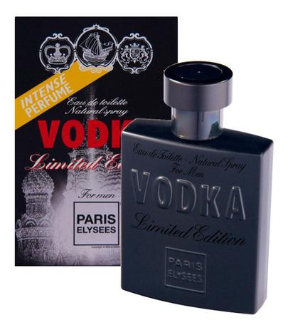 Vodka Limited Edition 100 Ml Masc. - Paris Elysees Menor preço em Vodka Limited Edition 100 Ml Masc. - Paris Elysees