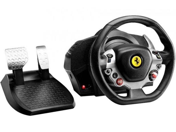 Volante com Pedais Ferrari 458 Edição Itália - para Xbox One e PC - Thrustmaster