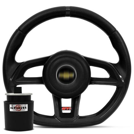 Volante Esportivo Golf GTI Vision Preto Cubo Corsa Vectra Zafira Astra Montana Meriva 99 a 12 - Prime Menor preço em Volante Esportivo Golf GTI Vision Preto Cubo Corsa Vectra Zafira Astra Montana Meriva 99 a 12 - Prime