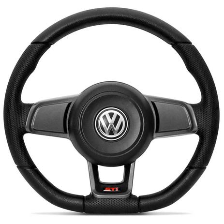 Volante Esportivo GTI MK7 Gol Voyage Saveiro G5 G6 G5 Fox Polo Bora Golf 02 a 15 Preto com Cubo - Cvd Menor preço em Volante Esportivo GTI MK7 Gol Voyage Saveiro G5 G6 G5 Fox Polo Bora Golf 02 a 15 Preto com Cubo - Cvd