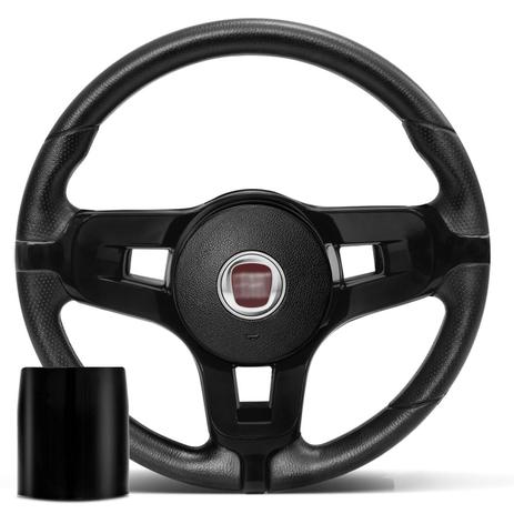 Volante Esportivo Jetta Alemão Preto Cubo Palio Punto Uno Doblo Strada Fiorino Siena Stilo 05 a 13 - Prime Menor preço em Volante Esportivo Jetta Alemão Preto Cubo Palio Punto Uno Doblo Strada Fiorino Siena Stilo 05 a 13 - Prime