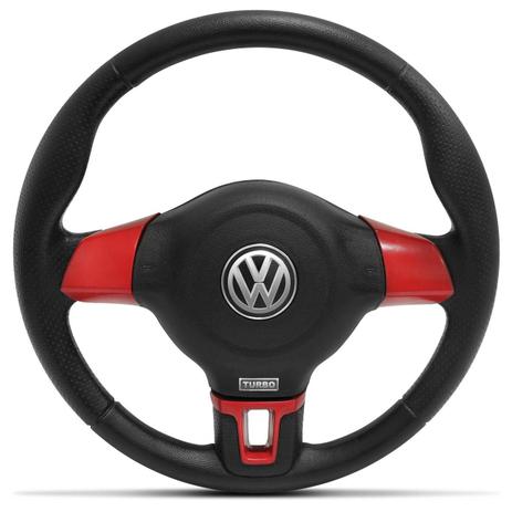 Volante Esportivo Jetta Turbo Gol Parati Voyage Saveiro G1 76 a 95 Vermelho com Cubo Embutido - Cvd Menor preço em Volante Esportivo Jetta Turbo Gol Parati Voyage Saveiro G1 76 a 95 Vermelho com Cubo Embutido - Cvd