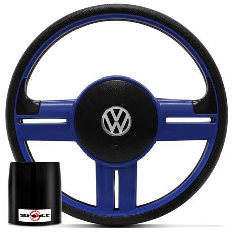 Volante Esportivo Rallye Azul Cubo Gol Saveiro Voyage Golf Kombi Fox Polo Jetta Passat 06 a 14 - Prime Menor preço em Volante Esportivo Rallye Azul Cubo Gol Saveiro Voyage Golf Kombi Fox Polo Jetta Passat 06 a 14 - Prime
