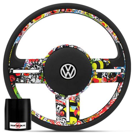 Volante Esportivo Rallye Bomber Stick Cubo Variant Brasilia Passat Gol Saveiro Voyage Fusca 77 a 87 - Prime Menor preço em Volante Esportivo Rallye Bomber Stick Cubo Variant Brasilia Passat Gol Saveiro Voyage Fusca 77 a 87 - Prime