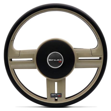 Volante Esportivo Rallye Super Surf Bege Apliques Bege Prata Escovado e Carbono Universal Shutt RS Menor preço em Volante Esportivo Rallye Super Surf Bege Apliques Bege Prata Escovado e Carbono Universal Shutt RS
