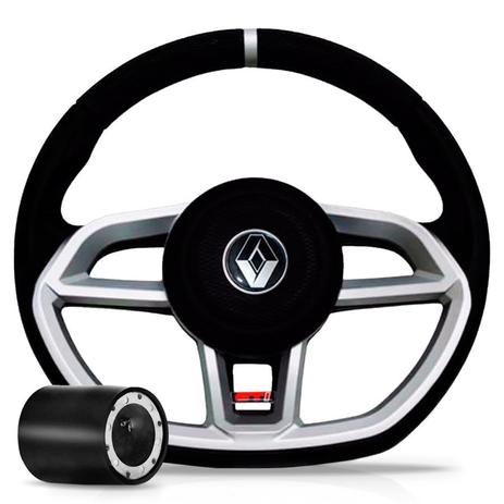 Volante Esportivo Renault Vision Linha Clio Logan SanderoBR - Valepur Menor preço em Volante Esportivo Renault Vision Linha Clio Logan SanderoBR - Valepur