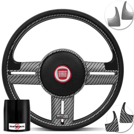 Volante Esportivo Shutt Rallye Super Surf Xtreme Carbon Cubo Uno Tempra Elba Fiorino 1991 a 2001 Menor preço em Volante Esportivo Shutt Rallye Super Surf Xtreme Carbon Cubo Uno Tempra Elba Fiorino 1991 a 2001