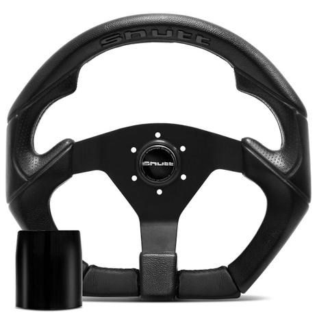 Volante Esportivo Shutt S3R BL2 Preto Cubo Ka Fiesta Courier Escort Ecosport Focus 76 a 14 Menor preço em Volante Esportivo Shutt S3R BL2 Preto Cubo Ka Fiesta Courier Escort Ecosport Focus 76 a 14