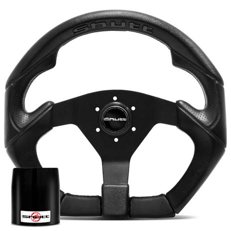 Volante Esportivo Shutt S3R Preto Acionador de Buzina + Cubo para Corsa Celta Vectra 1989 a 2014 Menor preço em Volante Esportivo Shutt S3R Preto Acionador de Buzina + Cubo para Corsa Celta Vectra 1989 a 2014