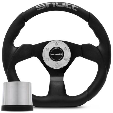 Volante Esportivo Shutt SRB Preto Acionador Buzina Cubo Fiat 147 78 a 87 - Prime é boa?