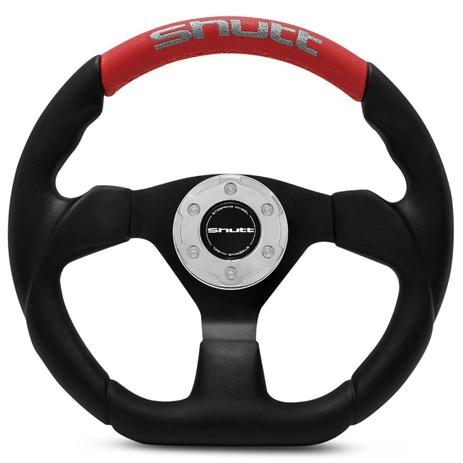 Volante Esportivo Tuning Shutt SRRB Preto e Vermelho Sem Cubo com Acionador de Buzina Menor preço em Volante Esportivo Tuning Shutt SRRB Preto e Vermelho Sem Cubo com Acionador de Buzina