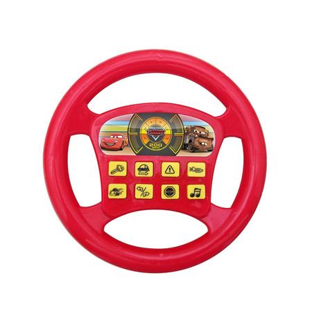 Volante infantil musical brinquedo carros disney pixar 18,5cm a pilha - Etitoys Menor preço em Volante infantil musical brinquedo carros disney pixar 18,5cm a pilha - Etitoys