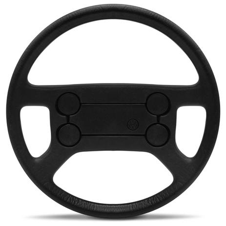 Volante Modelo 4 Bolas Gol Saveiro Parati Fusca 1977 a 2014 Preto com Cubo e Acionador Buzina - Cvd é boa?