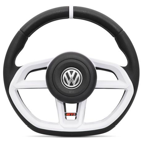 Volante Modelo Golf GTI Vision Branco Acionador de Buzina Gol Parati Saveiro G2 G3 G4 Cubo Embutido - Cvd é boa?