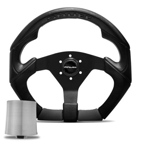 Volante Shutt S3R BL2 Preto Cinza Cubo Gol Saverio Parati Fusca Kombi Brasilia Variant 77 a 87 Menor preço em Volante Shutt S3R BL2 Preto Cinza Cubo Gol Saverio Parati Fusca Kombi Brasilia Variant 77 a 87