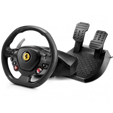 Menor preço em Volante Thrustmaster T80 Ferrari 488 GTB Edition, com Pedais, PC, PS4 - 4169089