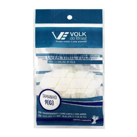 Volk Luvas P/ Procedimentos Vinil C/ Amido G C/6 Menor preço em Volk Luvas P/ Procedimentos Vinil C/ Amido G C/6