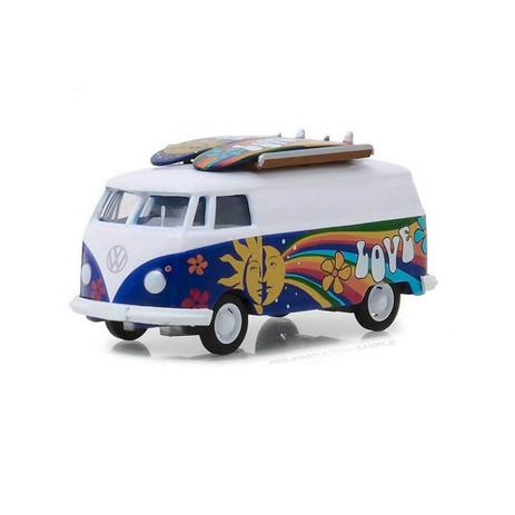 Volkswagen Kombi Type 2 Panel Van 1970 e Prancha de Surf The Hobby Shop Series 4 1/64 Greenlight Menor preço em Volkswagen Kombi Type 2 Panel Van 1970 e Prancha de Surf The Hobby Shop Series 4 1/64 Greenlight