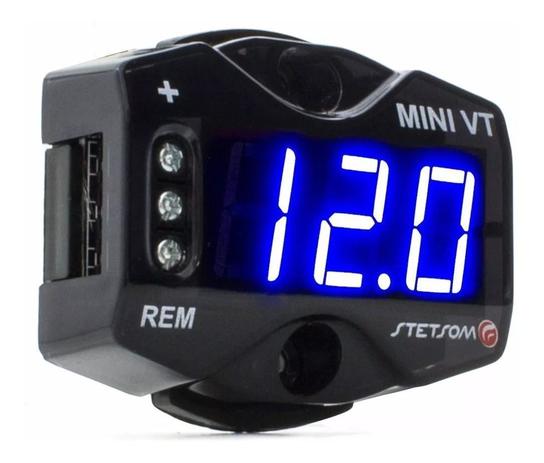Voltímetro Mini Stetsom Mini Vt Medidor De Bateria Digital Menor preço em Voltímetro Mini Stetsom Mini Vt Medidor De Bateria Digital