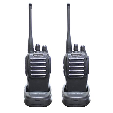 Walkie Talkie Multilaser Rádio Portátil 10Km TV003 Preto Bivolt Menor preço em Walkie Talkie Multilaser Rádio Portátil 10Km TV003 Preto Bivolt