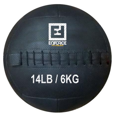 Wall Ball Medicine Ball Bola De Couro 6Kg P/ Crossfit, Treinamento Funcional - Enforce Fitness Menor preço em Wall Ball Medicine Ball Bola De Couro 6Kg P/ Crossfit, Treinamento Funcional - Enforce Fitness