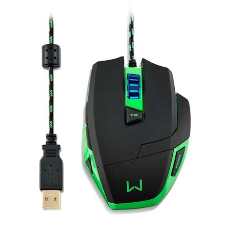 Warrior Gamer Mouse Macro 3200 DPI MO245 - Multilaser Menor preço em Warrior Gamer Mouse Macro 3200 DPI MO245 - Multilaser
