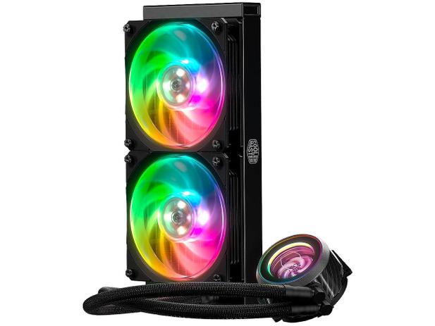 Water Cooler Cooler Master MasterLiquid ML240P - Mirage ARGB Intel e AMD Menor preço em Water Cooler Cooler Master MasterLiquid ML240P - Mirage ARGB Intel e AMD