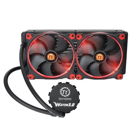 Water Cooler Thermaltake 140mm 3.0 Riing All-In-One Lcs CL-W138-PL14RE-A Menor preço em Water Cooler Thermaltake 140mm 3.0 Riing All-In-One Lcs CL-W138-PL14RE-A