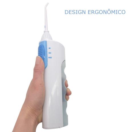 Waterjet Irrigador Oral Portátil Com 2 Velocidades Fio Dental De Água - Pilhas AA - Waterpik Menor preço em Waterjet Irrigador Oral Portátil Com 2 Velocidades Fio Dental De Água - Pilhas AA - Waterpik